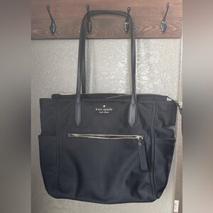 Kate Spade Black Nylon Tote
